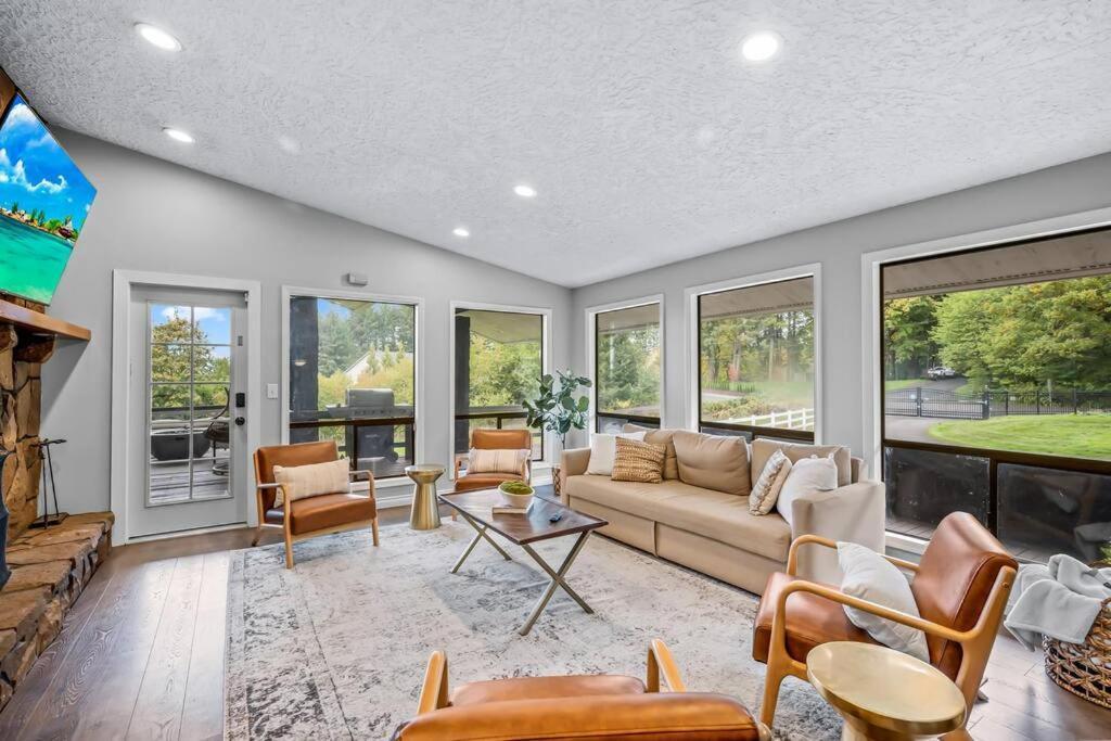 22 Acres Home With Hot Tub Minutes From Ilana Casino Ridgefield Exteriér fotografie